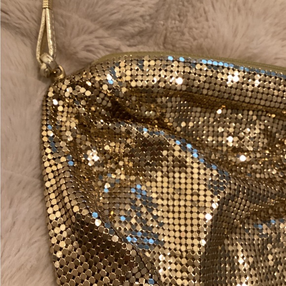 Vintage Gold Sequenced Bag W/ Mirror - Picture 3 of 15